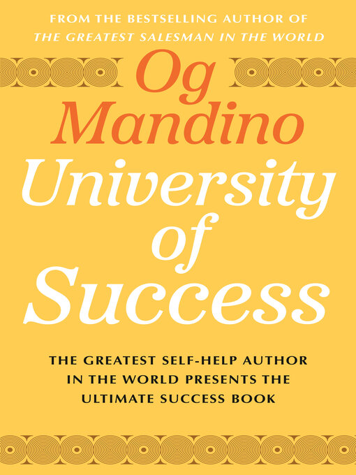 Title details for University of Success by Og Mandino - Wait list